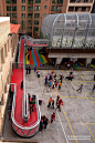 Lasalle Franciscanas 学校的“空中操场” 环境艺术--创意图库 #采集大赛#