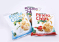 Metro Potato Chips : Metro Potato Chips 5 flavour Packaging design. 