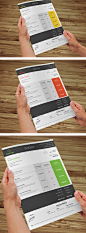 Metro & Minimal Business Invoice on Behance