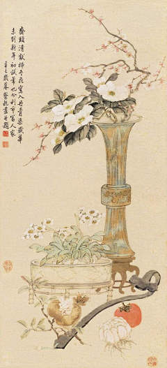 可爱北京-赭石hdhbd采集到国画参考