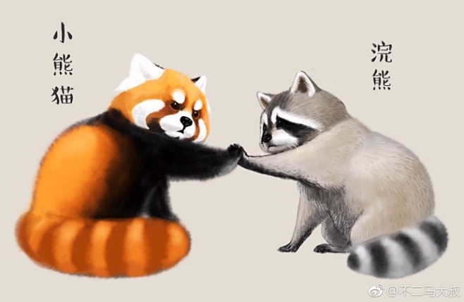 #不二马画动物# 究竟谁是干脆面？ ​​...