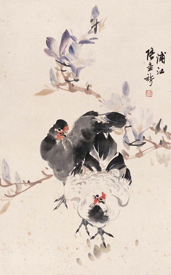 享誉中外的花鸟画家：张书旂