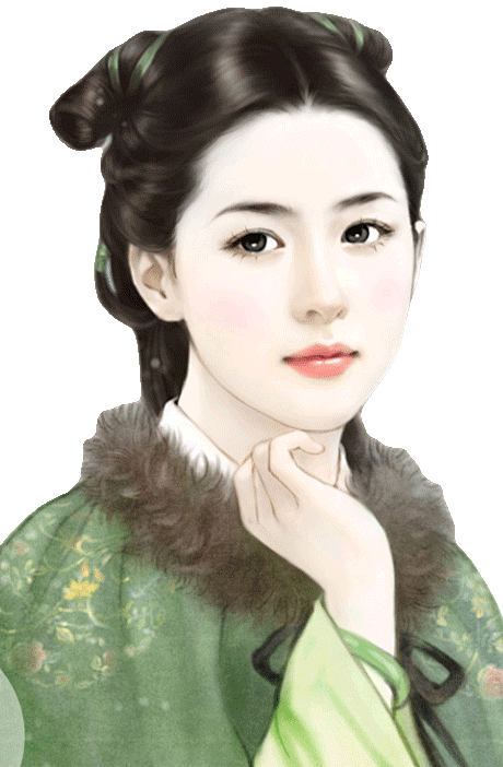 【立绘】手绘古风女_看图_橙光素材吧_百...