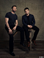 Taron Egerton and Hugh Jackman - Photographs by John Russo - February 2016