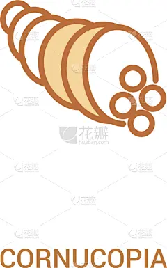 丰收的羊角,两个物体,成一排,概念,简单,计算机图标,传统,砂锅菜,家庭,面包