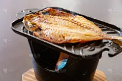 清新,鲭鱼,干燥食品,格子烤肉,旅途,午休时间,日本食品,食品,食品杂货,木炭火盆
