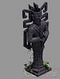 祭司雕像-神话雕塑-雕塑/文物-rockdive-CG模型网