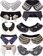 diy embellished collars