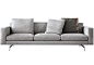 Sherman.93 Low-Back Sofa Minotti - Milia Shop