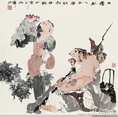 【朱兴华人物作品欣赏】  　1958年12月生于河北沧州。1982年毕业于河北师范 O网页链接  ​​​​