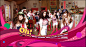 韩国Girlsgeneration明星名人网站截图欣赏 - 韩国设计网