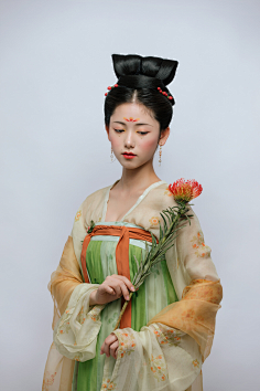 taobao.com南雅集美人妆 原创汉服春夏装中国风齐胸襦裙唐制套装6米摆