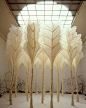 The Last Stand (paper installation) 1992, Karen Stahlecker