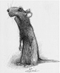 Carter Goodrich 插画 线稿