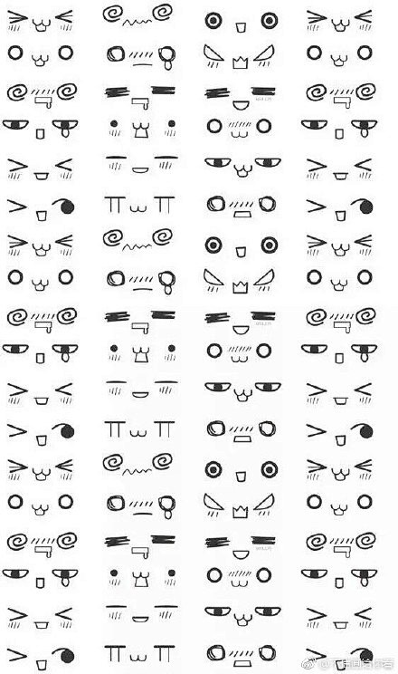 你们要的表情大全，几乎囊括了所有人物、动...