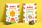 复活节快乐主题矢量卡通设计素材Happy_Easter___Vector_Kit #2405175 :  