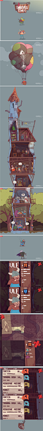 Thieves Tower 欧美游戏 贼塔 界面设计 |GAMEUI- 游戏设计圈聚集地 | 游戏UI | 游戏界面 | 游戏图标 | 游戏网站 | 游戏群 | 游戏设计