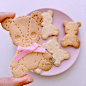 【卷卷定制】超萌小熊玩偶卡通小动物立体饼干模具烘焙家用曲奇模