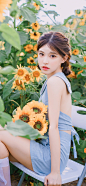 七月葵花
采集@别致的七
cr：粉红小象