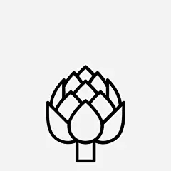 朝鲜蓟蘸酱食品 https://88ICON.com 朝鲜蓟 蘸酱 食品 健康食品 植物 农产品 蔬菜 素食