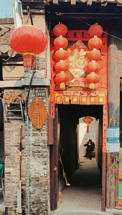HOHKK采集到景观——古镇商业街