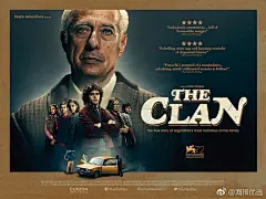 #电影海报#The Clan剧情海报设计很浓... 来自海报设计家 - 微博