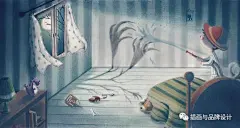 插画丨温柔恬静的灰调插画，细腻柔软的笔触温暖你的内心 : 60万插画师共同关注→插画与品牌设计