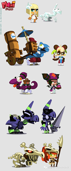 坝上秋千采集到法国游戏Wakfu
