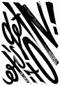 字母作形状！12张创意英文海报 - 优优教程网 - 自学就上优优网 - UiiiUiii.com