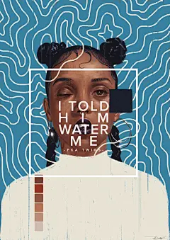 Water Me : Water Me illustration inspired by FKA Twigs' music 