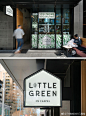 Little Green墨尔本咖啡馆室内设计 ​​​​