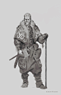 Viking Sketch , Adrian Wilkins : Viking Sketch  by Adrian Wilkins on ArtStation.
