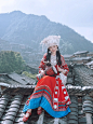 苗寨写真 l 永远为经典红色苗服写真打call
