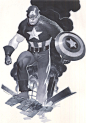 Classic Captain America by ChristopherStevens
