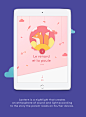 Lantern - The app : Lantern is a nightlight that creates an atmosphere of sound and light according to the story the parent reads on his/her device.#动效##插画##动物# #UI#