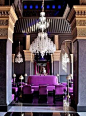 Selman Hotel Lobby in Marrakech.