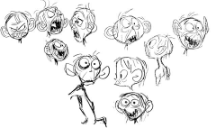 JasmineDesign’采集到【卡通人物】情绪表情设计