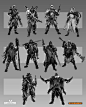 Scavengers - Outlanders, Characters and Bots