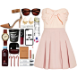 A fashion look from December 2014 featuring mini flare skirt, strappy shoes and Nixon. Browse and shop related looks.