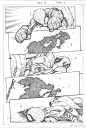 帅气的漫画分镜
“暗黑血统”之父 Joe Madureira ​​​​