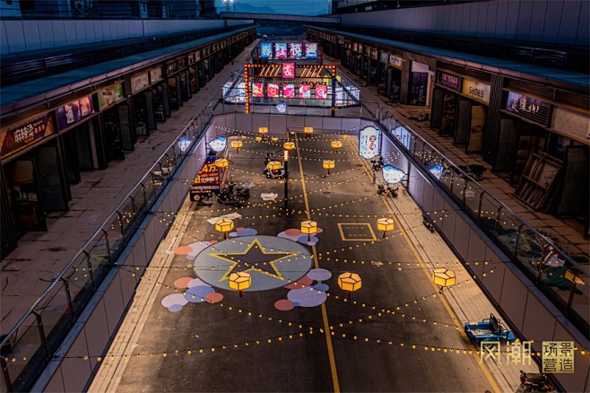 江苏 扬中 新城吾悦广场 商业街场景营造