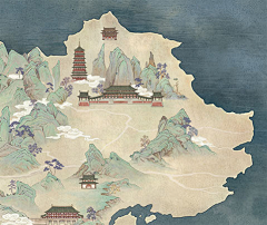 道金司Dawkins采集到场景-地图地形规划布局设定