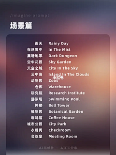 我准备好了~采集到MJ AI 关键词