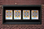 museum Exhibition  poster book Booklet sticker leaflet ticket gallery Playful colorful pattern vivid