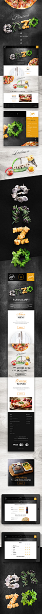 Pizzeria ENZO by 国外WEB灵感 - UE设计平台-网页设计，设计交流，界面设计，