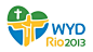 rio2013 02 2013年里约热内卢世界青年节Logo
