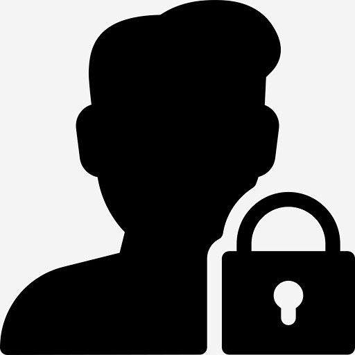 锁定用户取消好友安全图标_88ICON ...