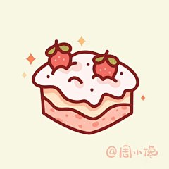 为了让新的一周元气满满，来点好吃的犒劳一下自己吧~

图：优设大课堂AI插画班讲师@周小馋 ​​​​