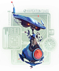 Robots by CreatureBox , via Behance join  us http://pinterest.com/koztar