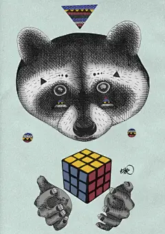 BÖRG 动物主题插画欣赏